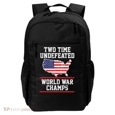 Two Time Undefeated World War Champs Backpack