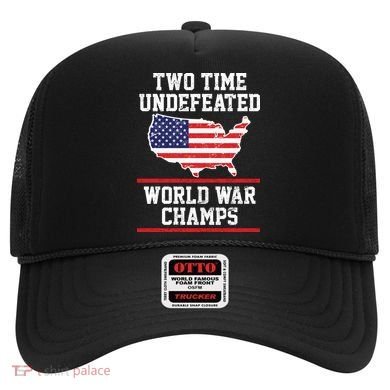 Two Time Undefeated World War Champs Hat