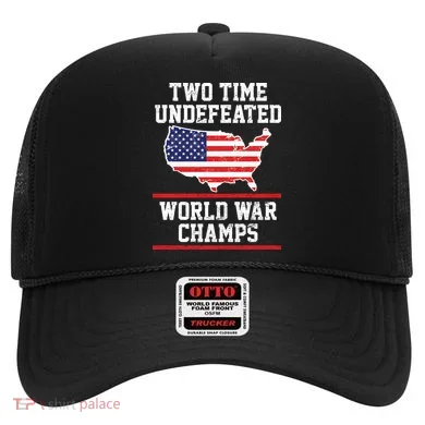 Two Time Undefeated World War Champs Hat