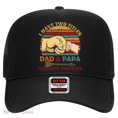 Two Titles Dad And Pap I Rock Them Both Hat