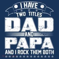 Two Titles Dad And Papa Beanie thumb 2