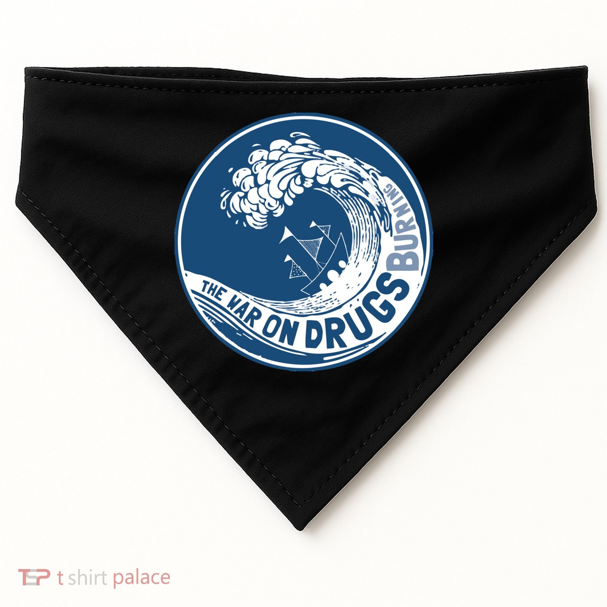 The War On Drugs USA-Made Doggie Bandana