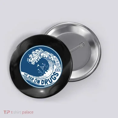 The War On Drugs Button