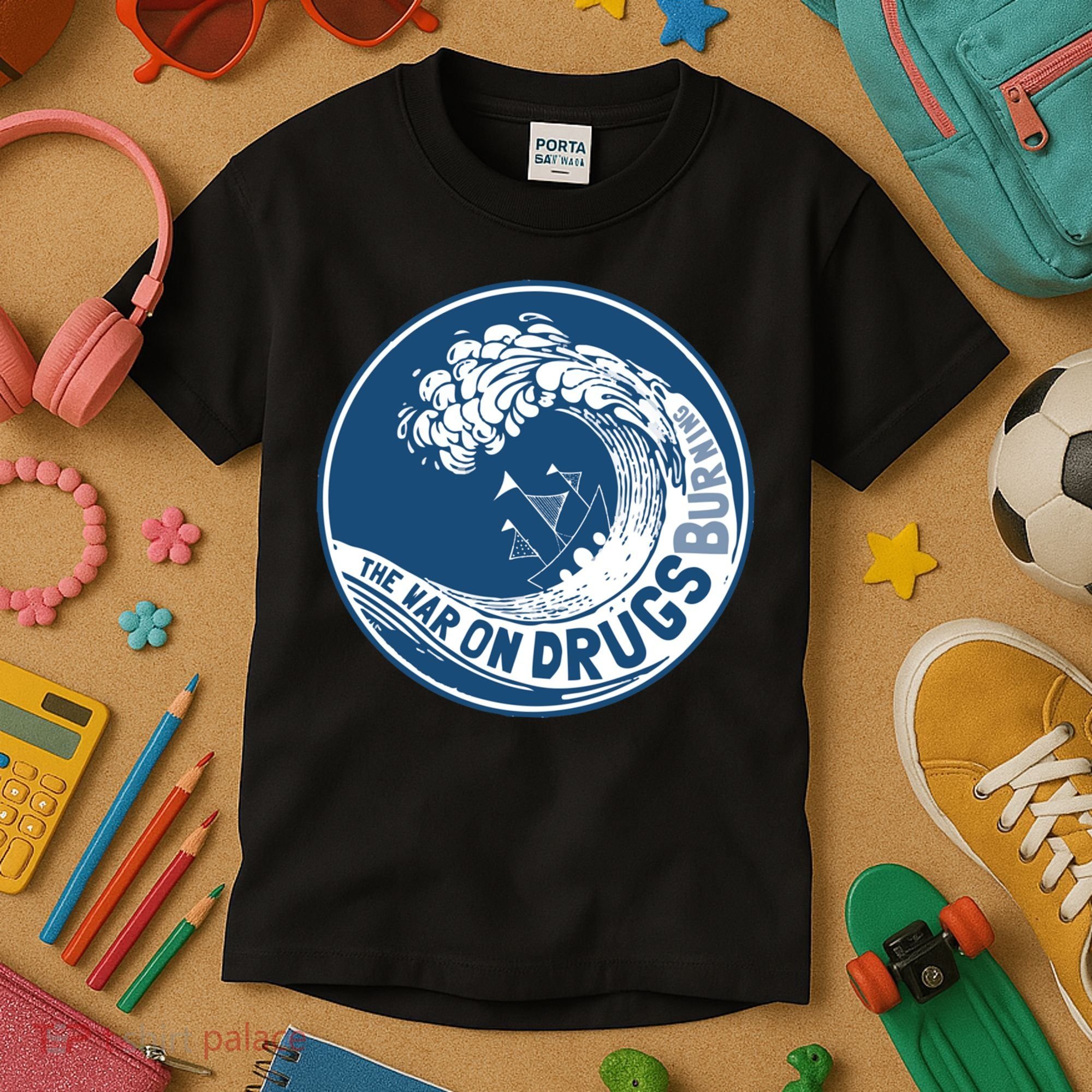 The War On Drugs Kids T-Shirt