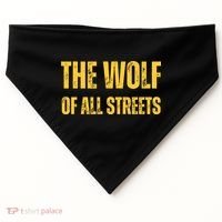 The Wolf Of All Streets USA-Made Doggie Bandana thumb 0