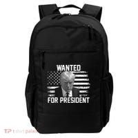 Trump Wanted President Trump Mugshot Backpack thumb 0