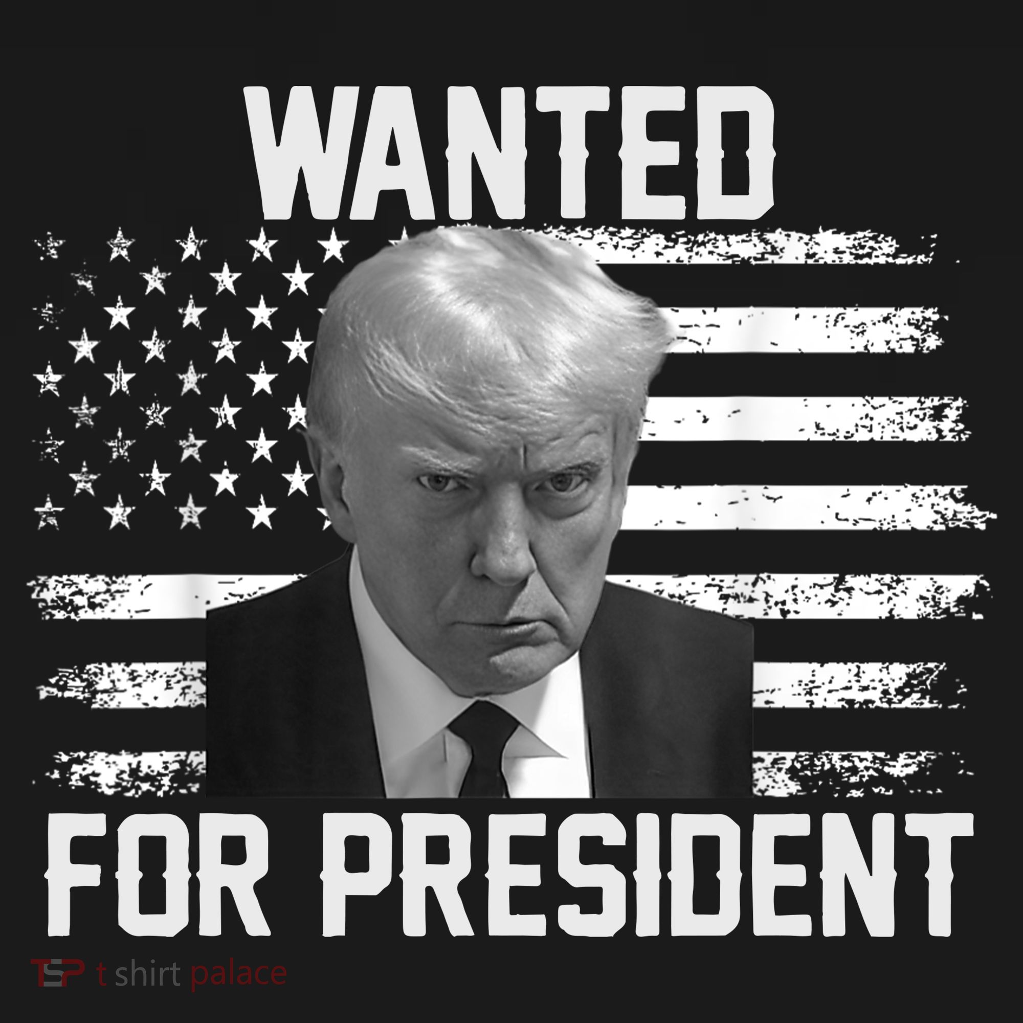 Trump Wanted President Trump Mugshot Women's Hoodie