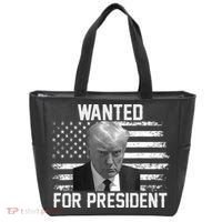 Trump Wanted President Trump Mugshot Tote Bag thumb 0
