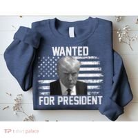 Trump Wanted President Trump Mugshot Sweatshirt thumb 2