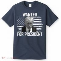 Trump Wanted President Trump Mugshot T-Shirt thumb 0