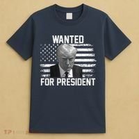 Trump Wanted President Trump Mugshot T-Shirt thumb 4