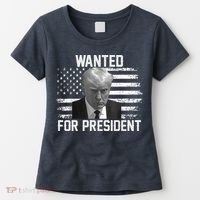 Trump Wanted President Trump Mugshot Women's T-Shirt thumb 0