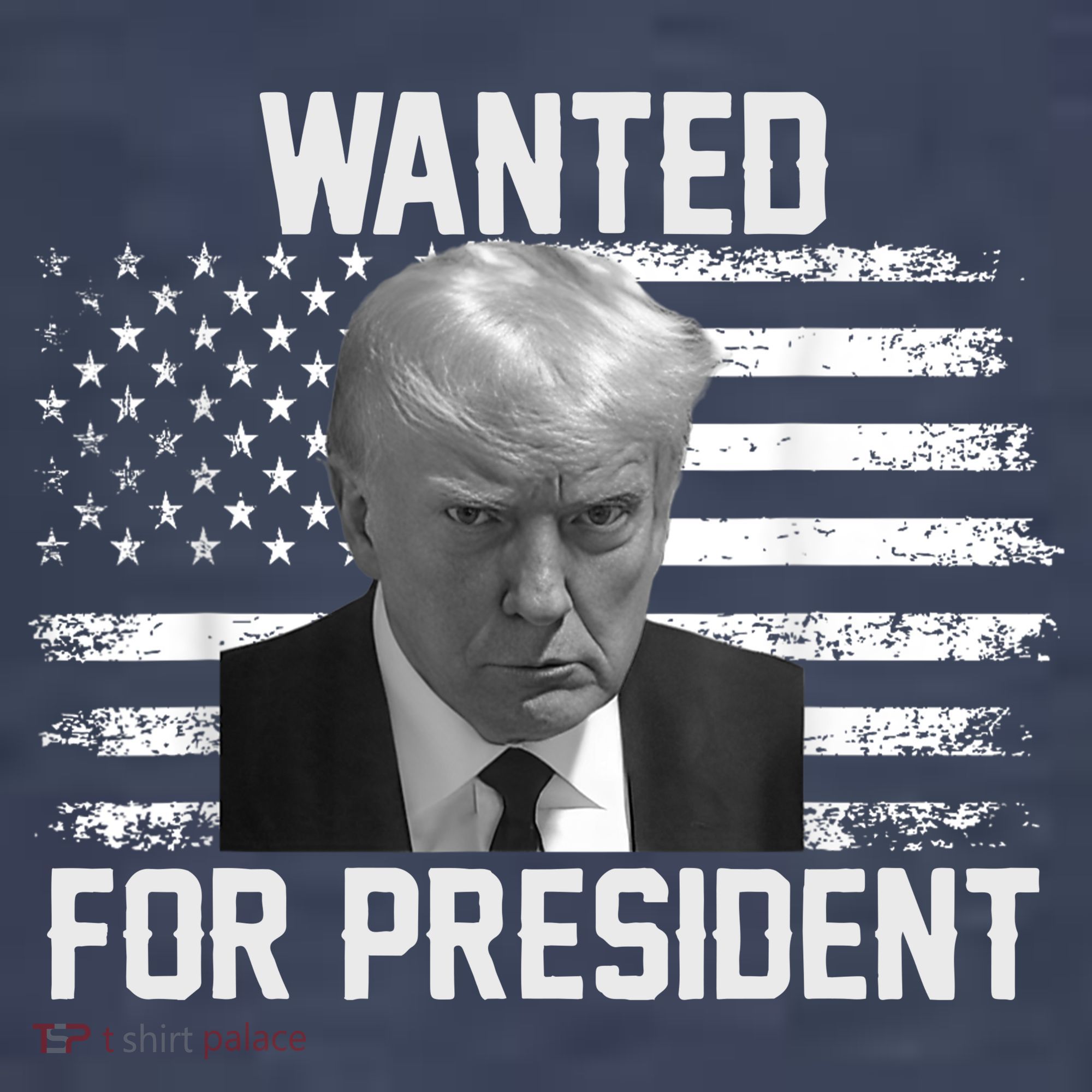 Trump Wanted President Trump Mugshot Kids T-Shirt