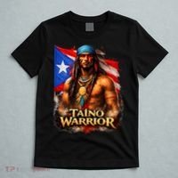 Taino Warrior Portico Porticean Flag T-Shirt thumb 5