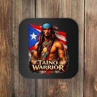 Taino Warrior Portico Porticean Flag Coaster thumb 0
