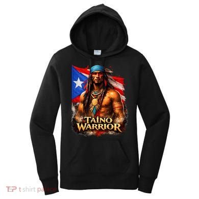 Taino Warrior Portico Porticean Flag Women's Hoodie