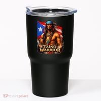 Taino Warrior Portico Porticean Flag Tumbler thumb 0