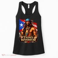 Taino Warrior Portico Porticean Flag Women's Tank Top thumb 0