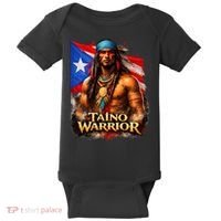 Taino Warrior Portico Porticean Flag Baby Bodysuit thumb 0
