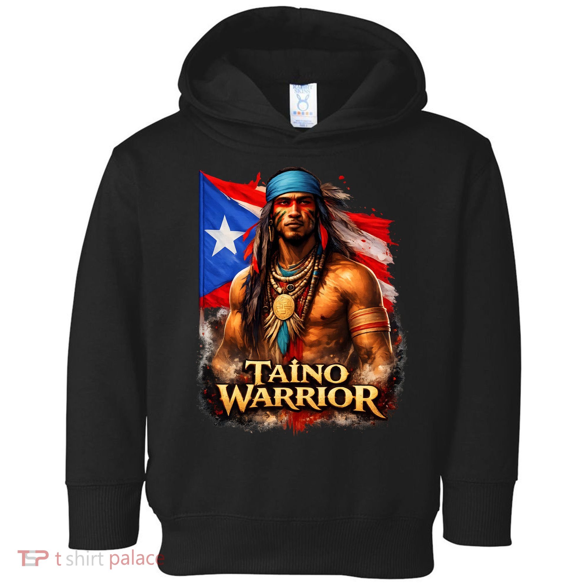 Taino Warrior Portico Porticean Flag Toddler Hoodie