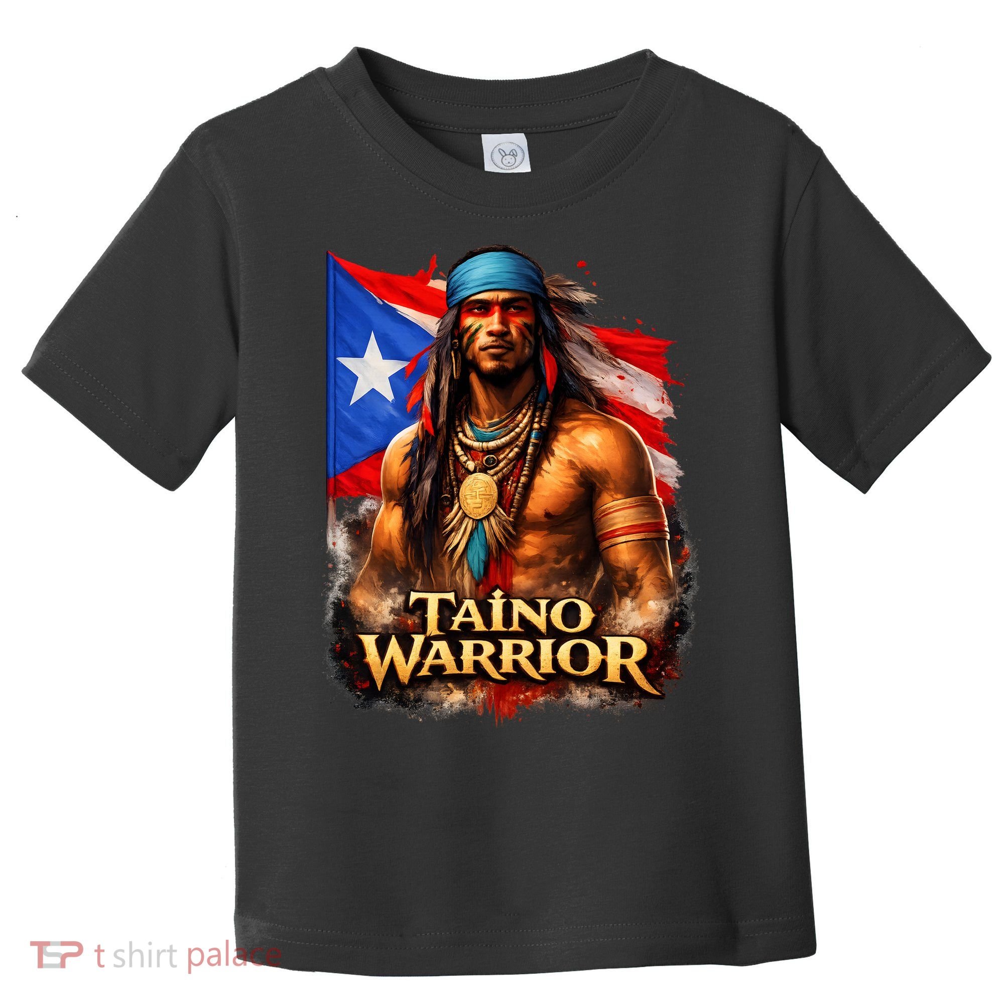 Taino Warrior Portico Porticean Flag Toddler T-Shirt
