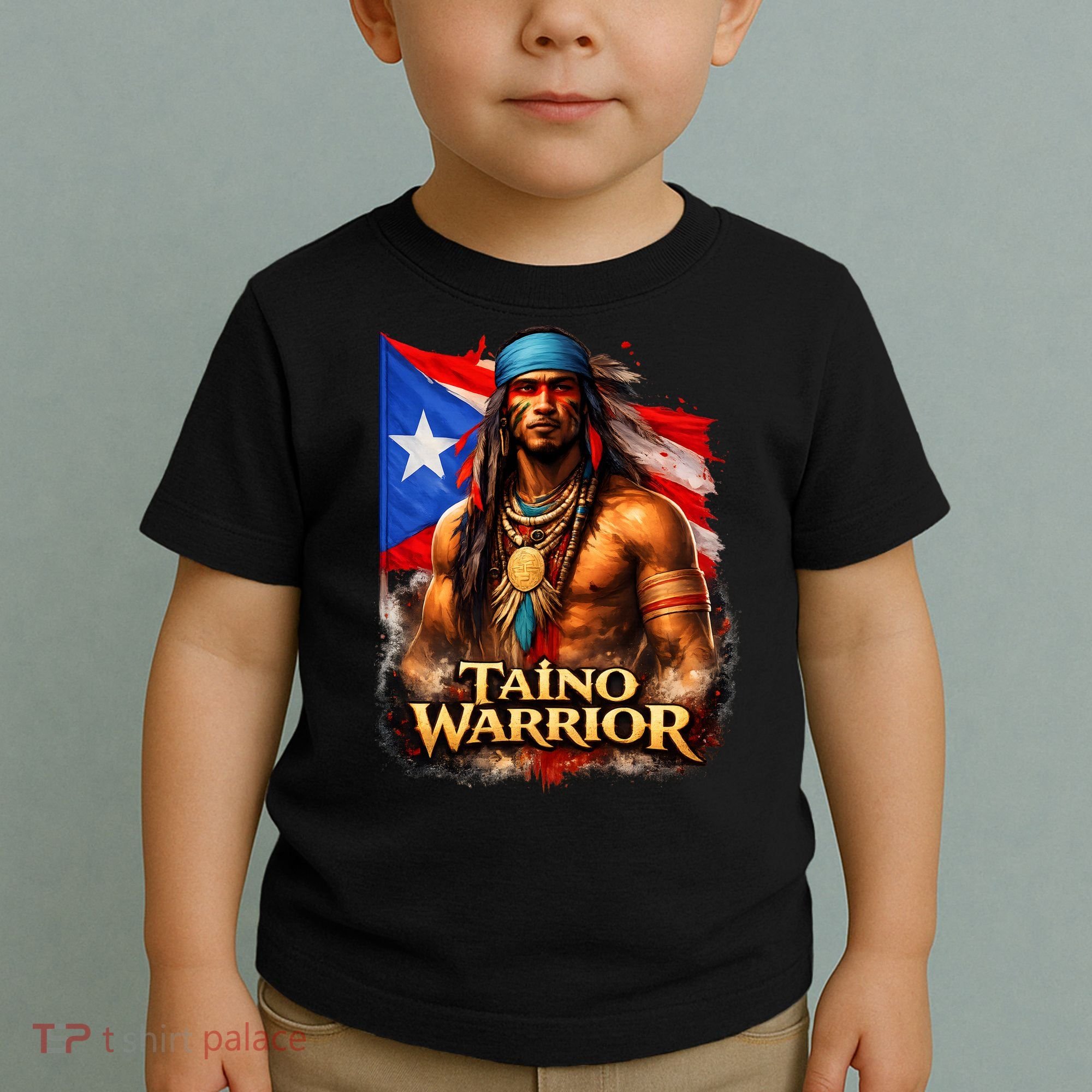 Taino Warrior Portico Porticean Flag Toddler T-Shirt