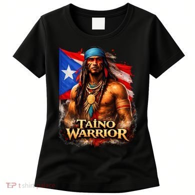 Taino Warrior Portico Porticean Flag Women's T-Shirt