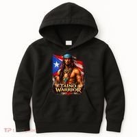 Taino Warrior Portico Porticean Flag Kids Hoodie thumb 0