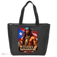 Taino Warrior Portico Porticean Flag Tote Bag thumb 0