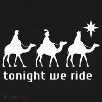 Tonight We Ride Retro Three Wise Christmas Christian  Women's Tank Top thumb 5