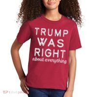 Trump Was Right About Everything, Pro Trump, Anti Biden, Republican Kids T-Shirt thumb 2
