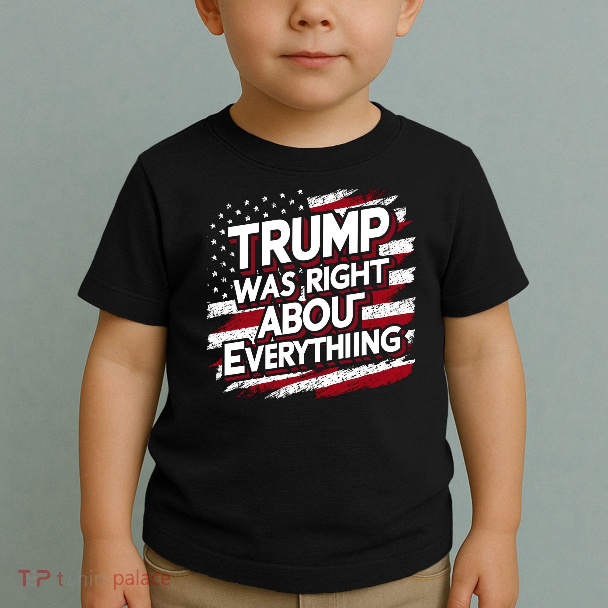 Trump Was Right About Everything Toddler T-Shirt