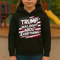 Trump Was Right About Everything Kids Hoodie thumb 3