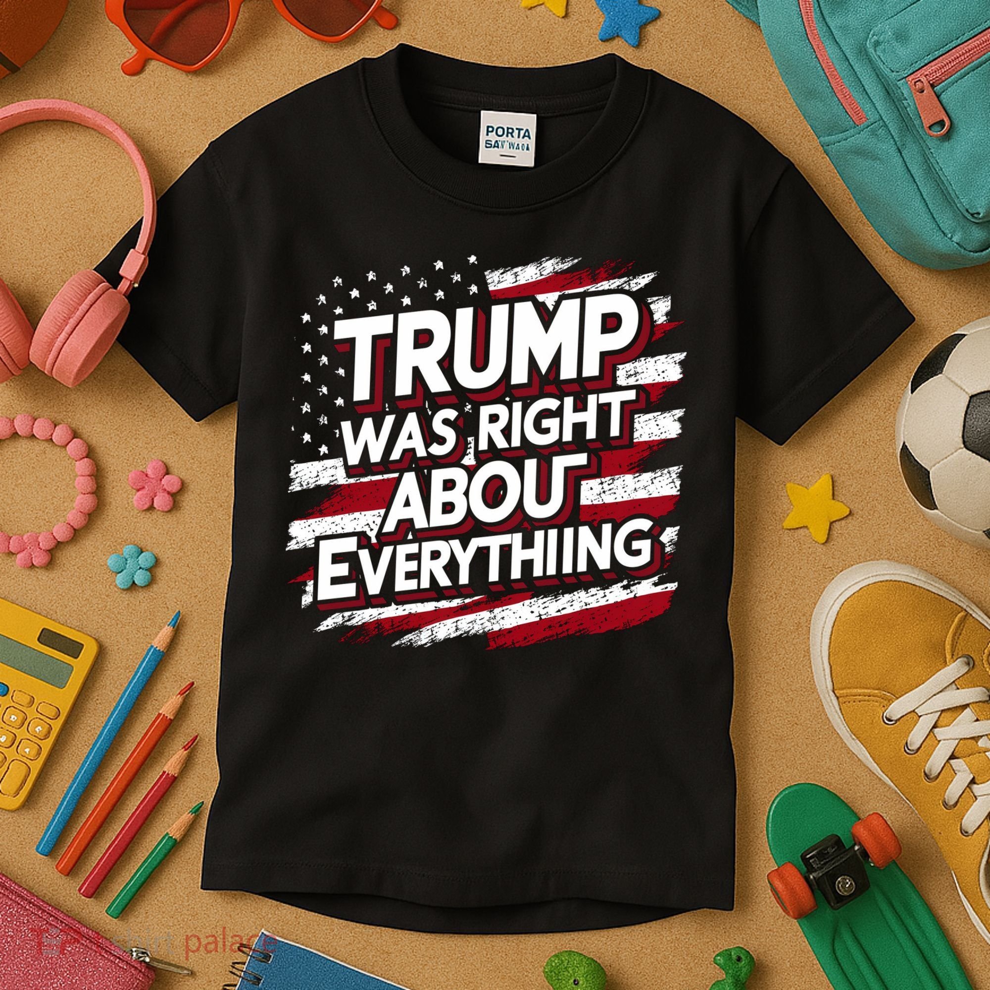 Trump Was Right About Everything Kids T-Shirt