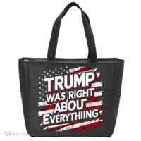 Trump Was Right About Everything Tote Bag thumb 0