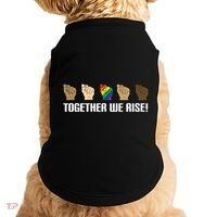 Together We Rise Opposition Equality Cute Gift Doggie Tank thumb 0