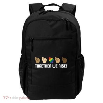 Together We Rise Opposition Equality Cute Gift Backpack