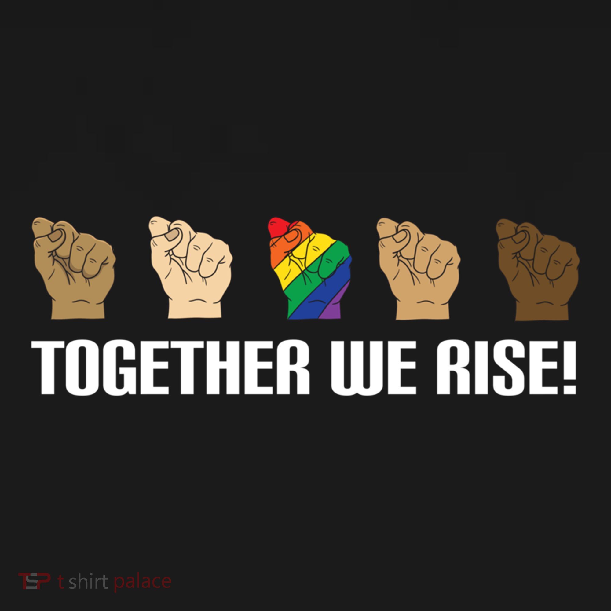 Together We Rise Opposition Equality Cute Gift Pajama Set