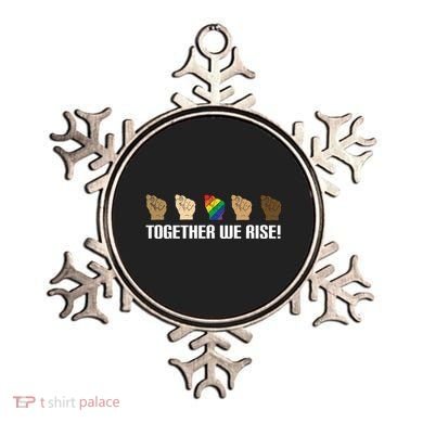 Together We Rise Opposition Equality Cute Gift Ornament