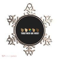 Together We Rise Opposition Equality Cute Gift Ornament thumb 0