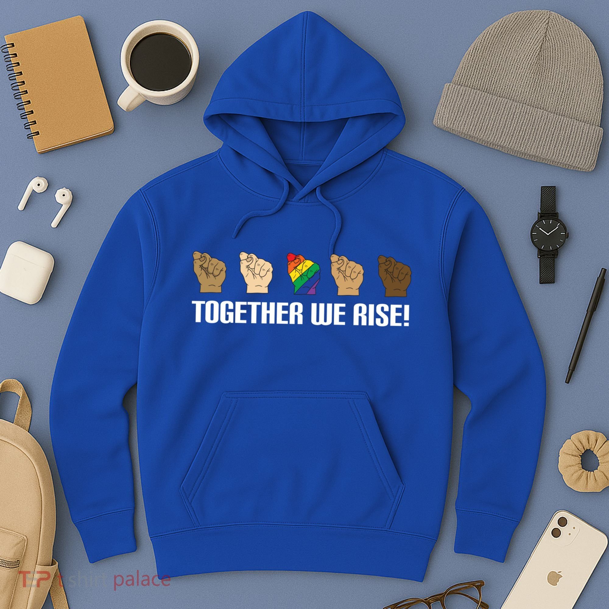 Together We Rise Opposition Equality Cute Gift Hoodie