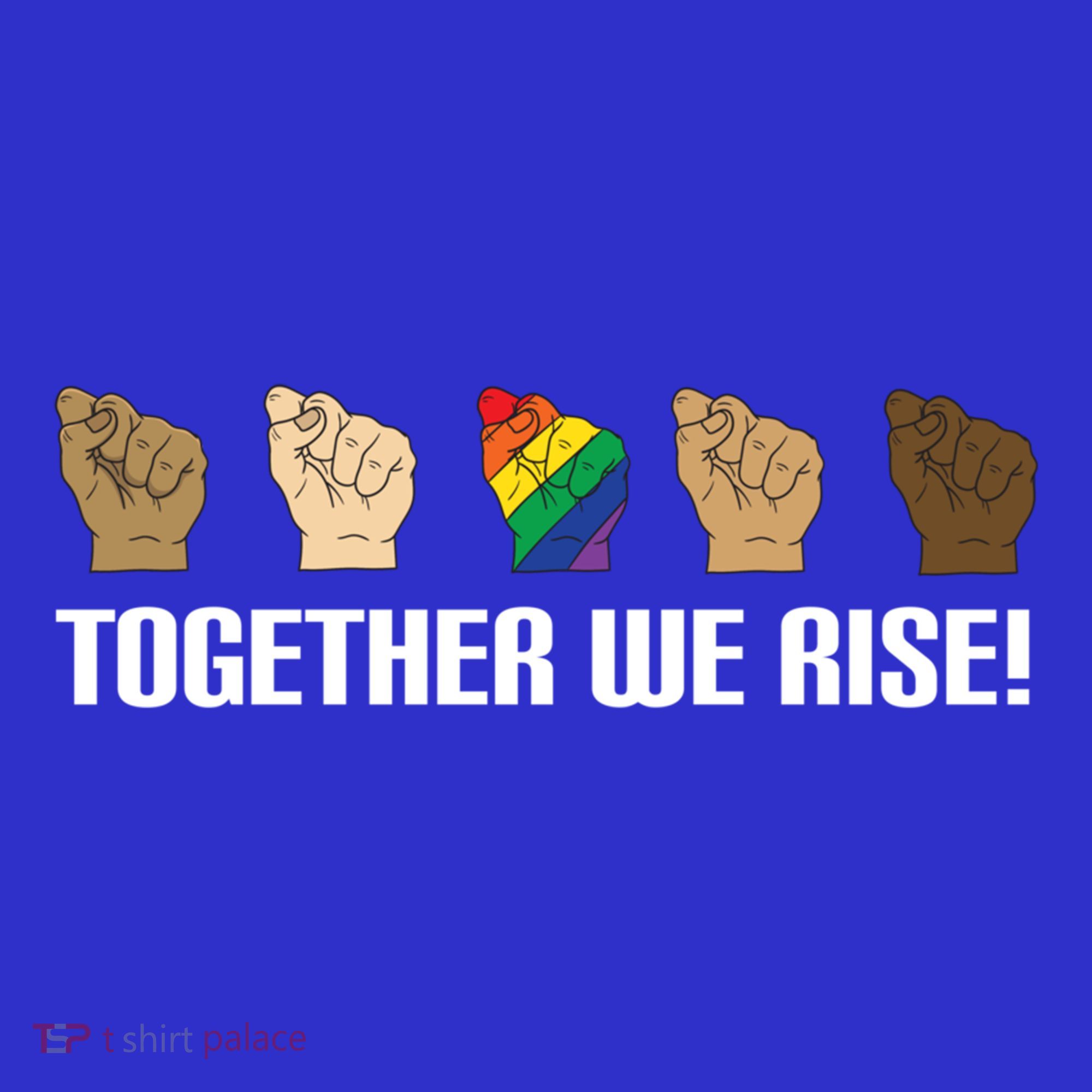 Together We Rise Opposition Equality Cute Gift Mousepad