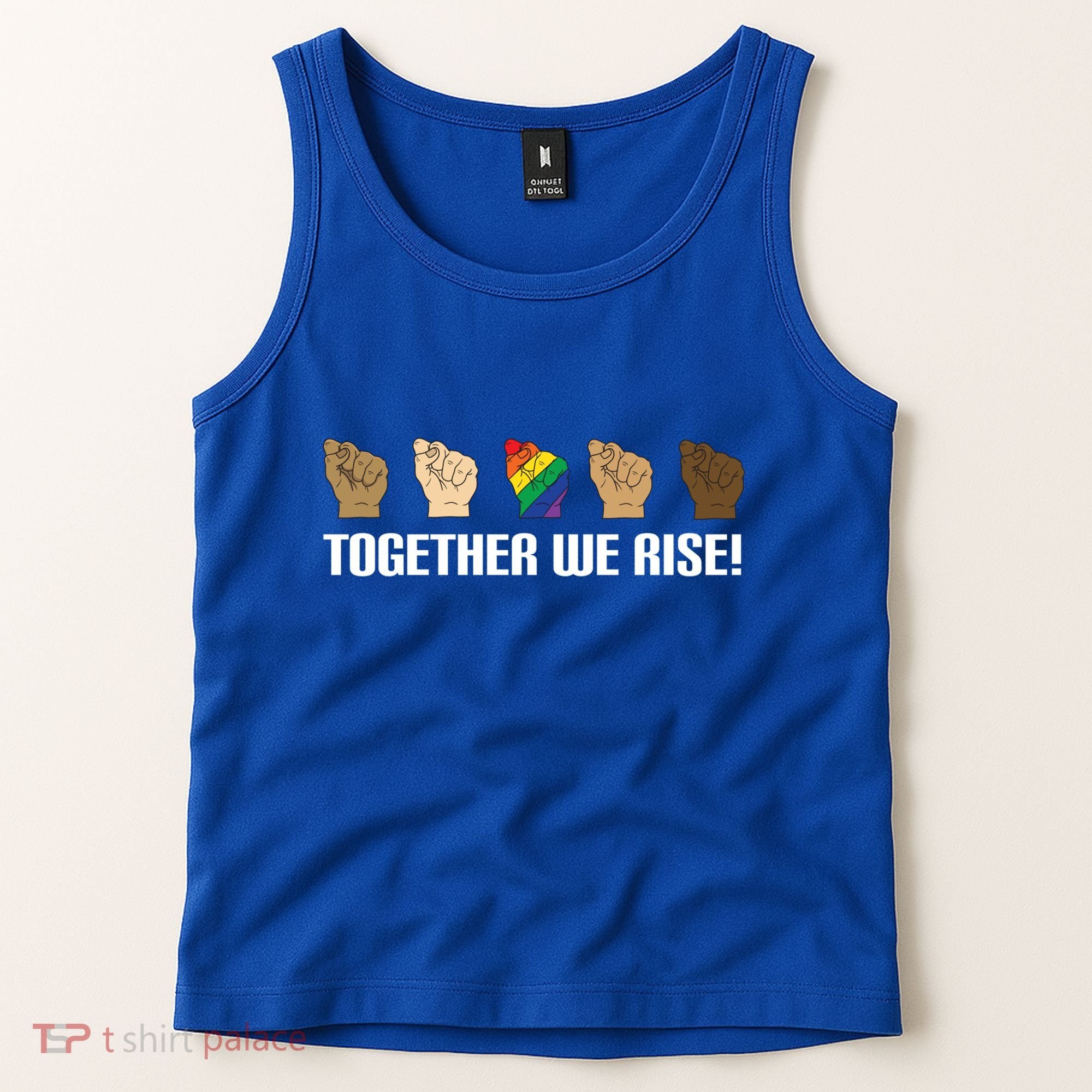 Together We Rise Opposition Equality Cute Gift Tank Top
