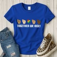 Together We Rise Opposition Equality Cute Gift Women's T-Shirt thumb 3