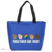 Together We Rise Opposition Equality Cute Gift Tote Bag thumb 0