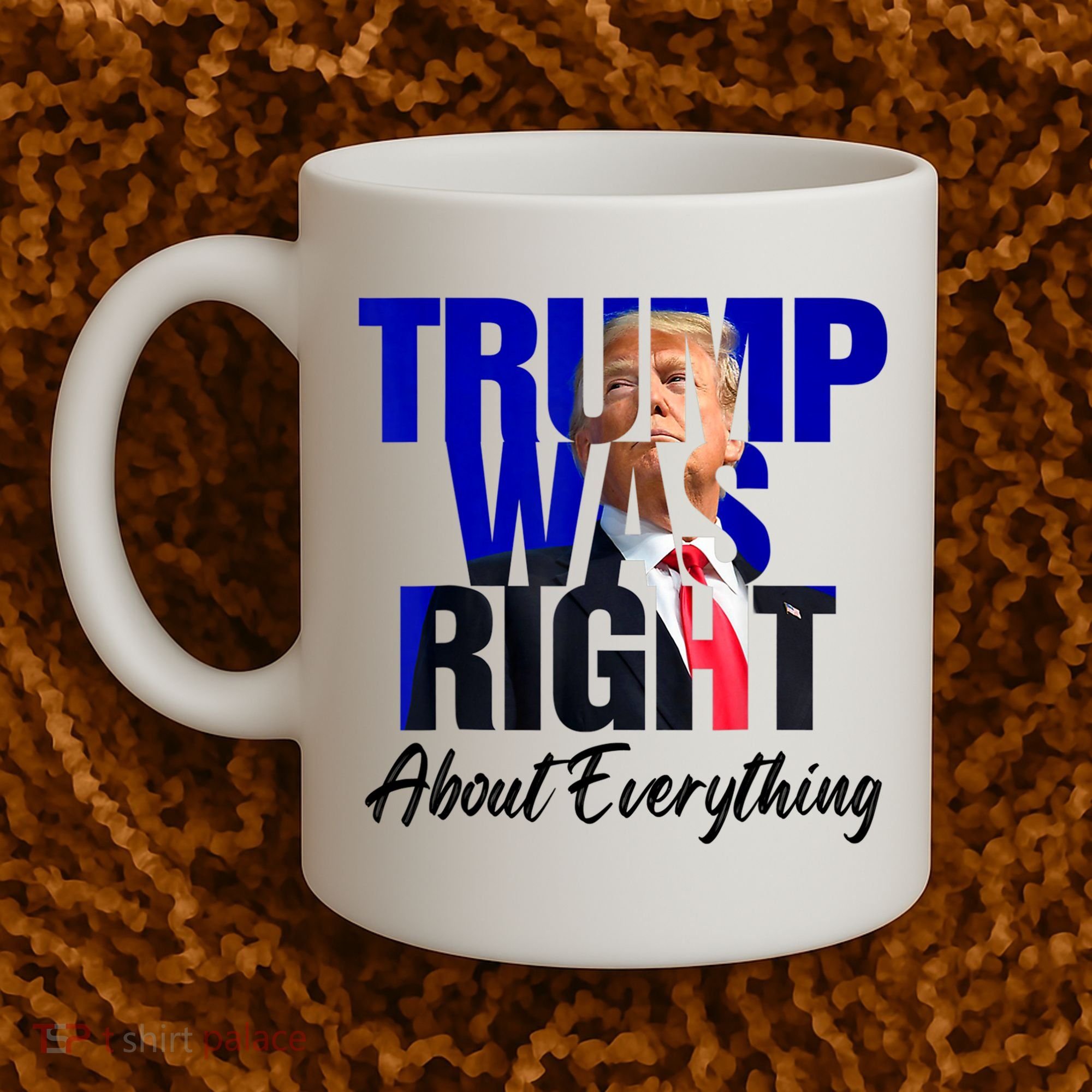 Trump Was Right About Everything Funny Political Coffee Mug