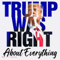 Trump Was Right About Everything Funny Political Women's Hoodie thumb 2