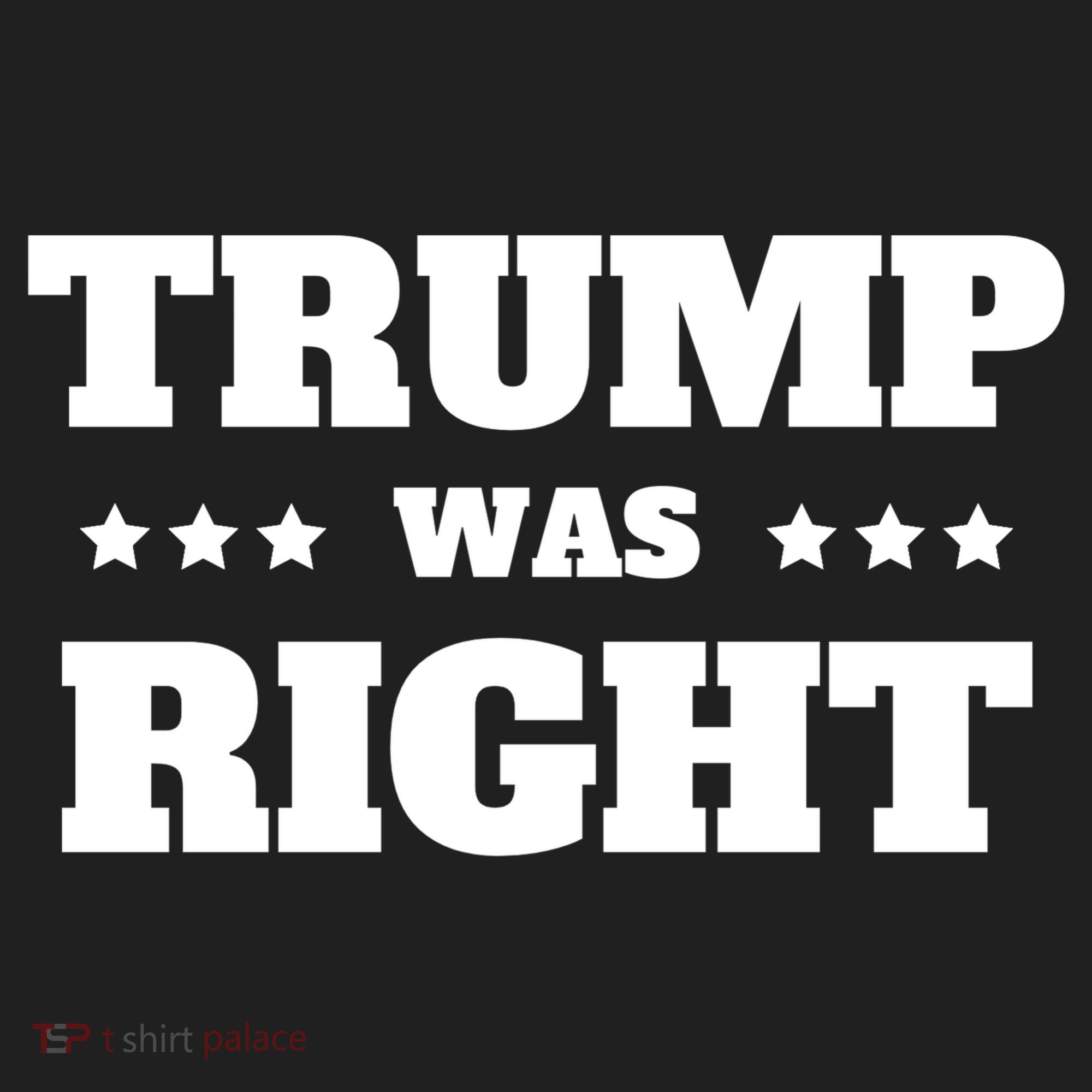 Trump Was Right Star Women's Sweatshirt