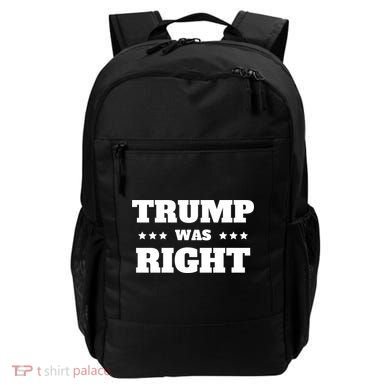Trump Was Right Star Backpack