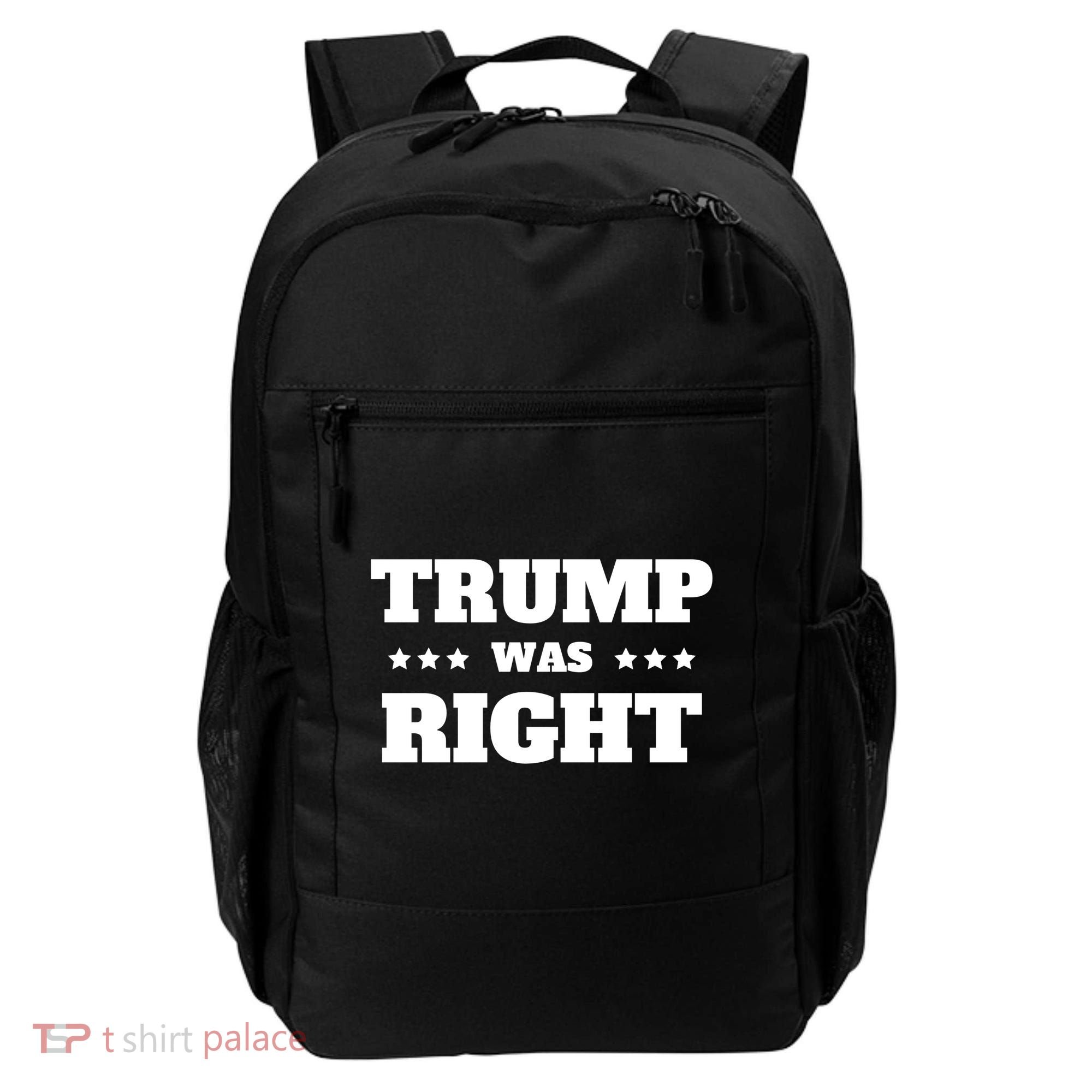 Trump Was Right Star Backpack